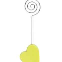 Marque place coeur vert anis