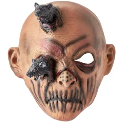 Masque adulte Halloween souris zombie en latex