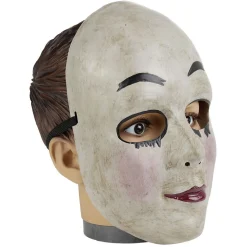 Masque Halloween poupée porcelaine