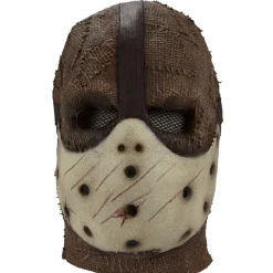 Masque horreur Halloween latex marron