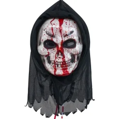 Masque squelette saignant