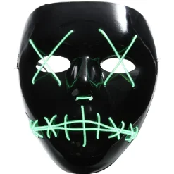 Masque tête cousue lumineux adulte