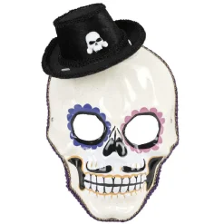 Masque tête de mort Day of the Dead adulte