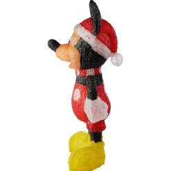 Mickey lumineux XL 100 Led Multicolore clignotant à poser H75 cm