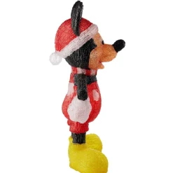 Mickey lumineux XL 100 Led Multicolore clignotant à poser H75 cm