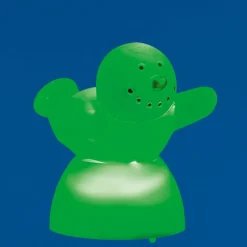 Mini bonhomme de neige Noël lumineux à poser h.5,5 cm