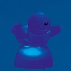 Mini bonhomme de neige Noël lumineux à poser h.5,5 cm