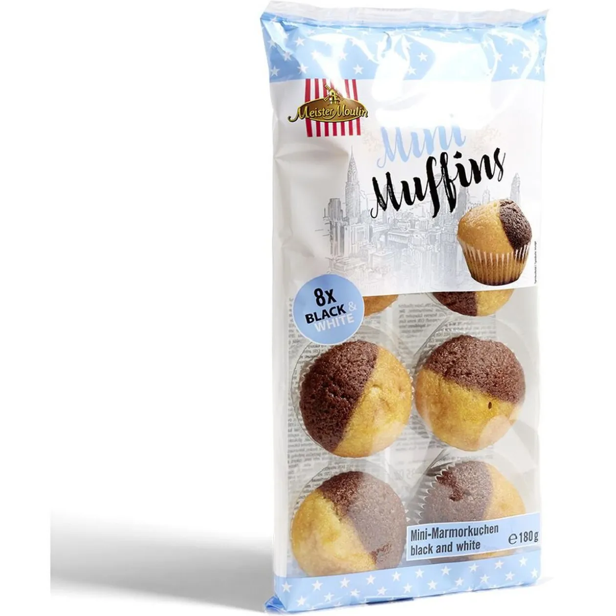 Mini muffin marbré 8x22,5gr
