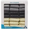 Minis crackers gris noirs crèmes x8