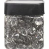 Minis diamants décoratifs argentés transparents