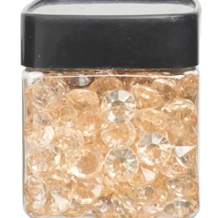 Minis diamants décoratifs ivoires transparents