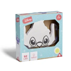 Miroir LED Disney Stitch effet infini à piles H19cm