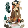 Moulin à vent NOEl musical et animé