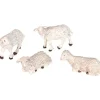 Mouton crèche ou village de Noël x4