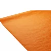 Nappe damassée orange en papier 6 m