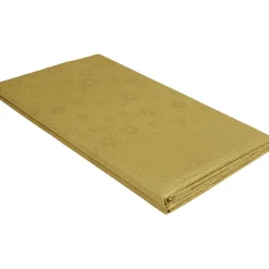 Nappe en papier doré