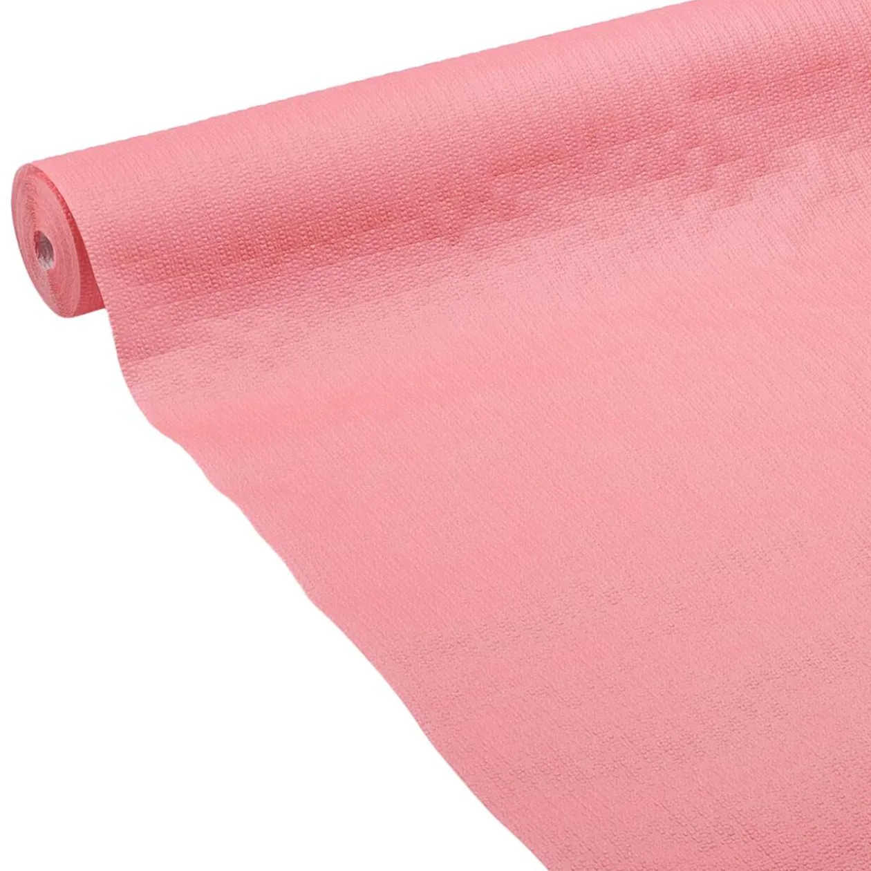 Nappe en papier gauffré rose L 20 m