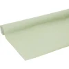Nappe en papier gaufré vert olive 20m