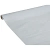 Nappe en papier voie sèche effet tissu argent 5 m