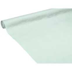 Nappe gauffrée vert d'eau en papier 20 m