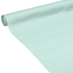 Nappe gauffrée vert d'eau en papier 20 m
