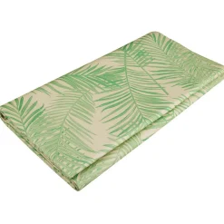 Nappe jetable imprimé feuillage 140x220 cm