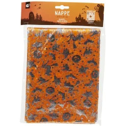 Nappe rectangulaire motif Halloween L.200 x l.145 cm
