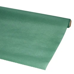 Nappe verte à paillettes papier intissé 120xL400cm