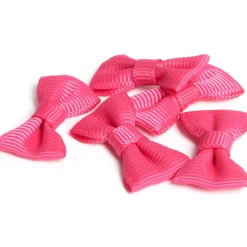 Noeud déco rose fuchsia x6