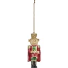 Ours en soldat de Noël à suspendre