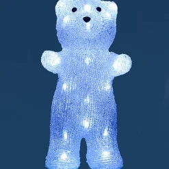 Ours lumineux blanc fixe