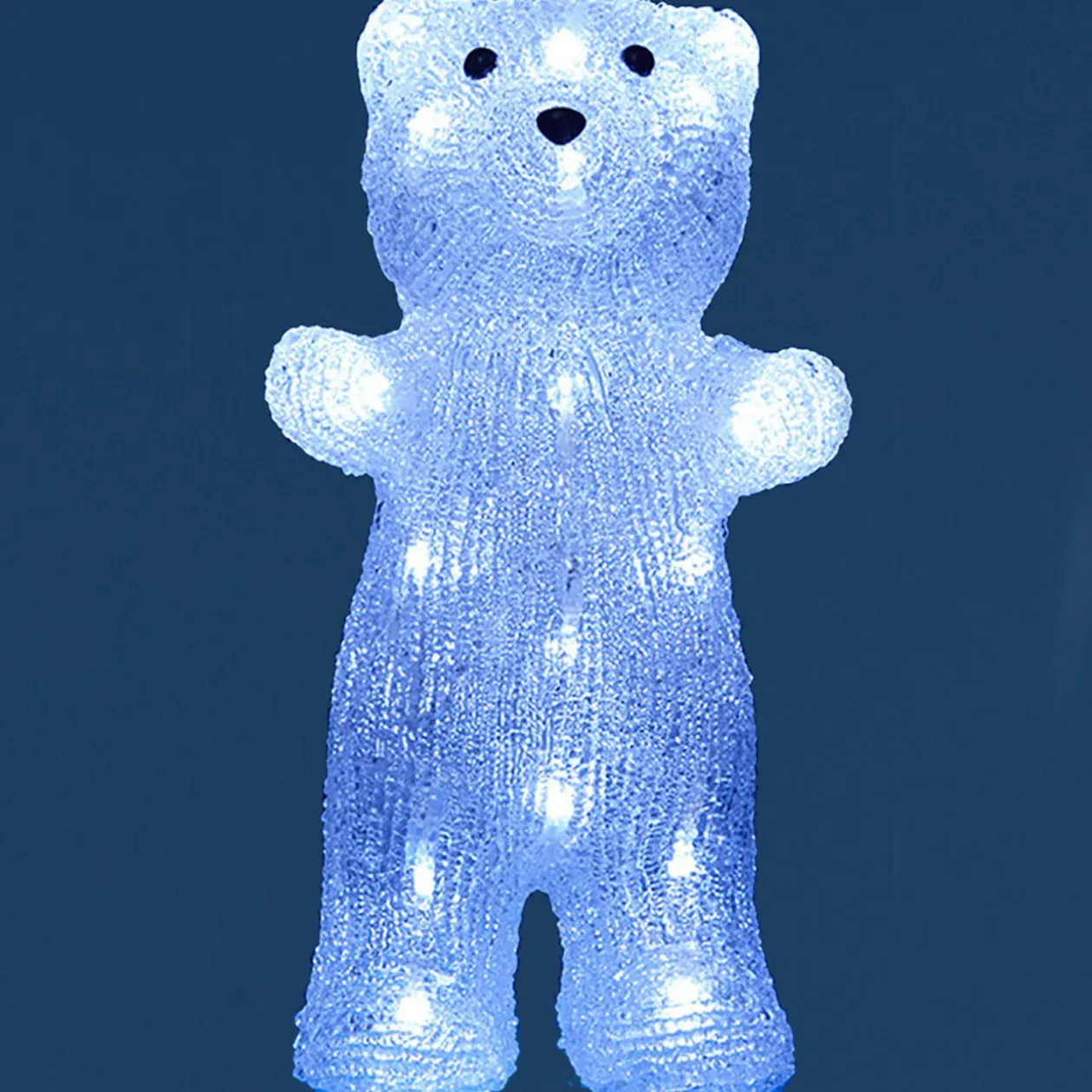 Ours lumineux blanc fixe