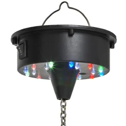 Pack Disco 3 effets de lumière boule à facette stroboscope