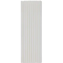 Paille en carton blanc x20