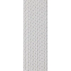 Paille en carton blanc x20