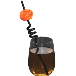 Paille lumineuse et sonore décor Halloween