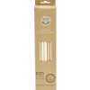 Paille réutilisable en bambou x20