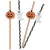 Paille réutilisable Halloween x4