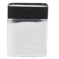 Paillettes décoratives blanches