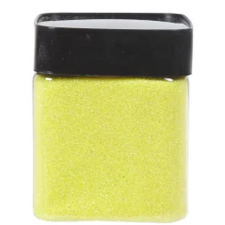 Paillettes décoratives jaunes