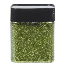 Paillettes décoratives vertes