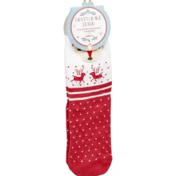 Paire de chaussettes de Noël jacquard Taille S