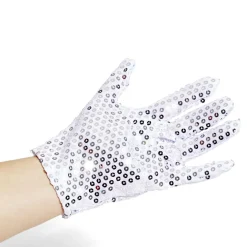 Paire de gants taille unique doré