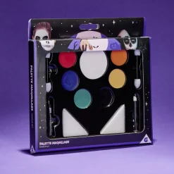 Palette maquillage Halloween avec éponges
