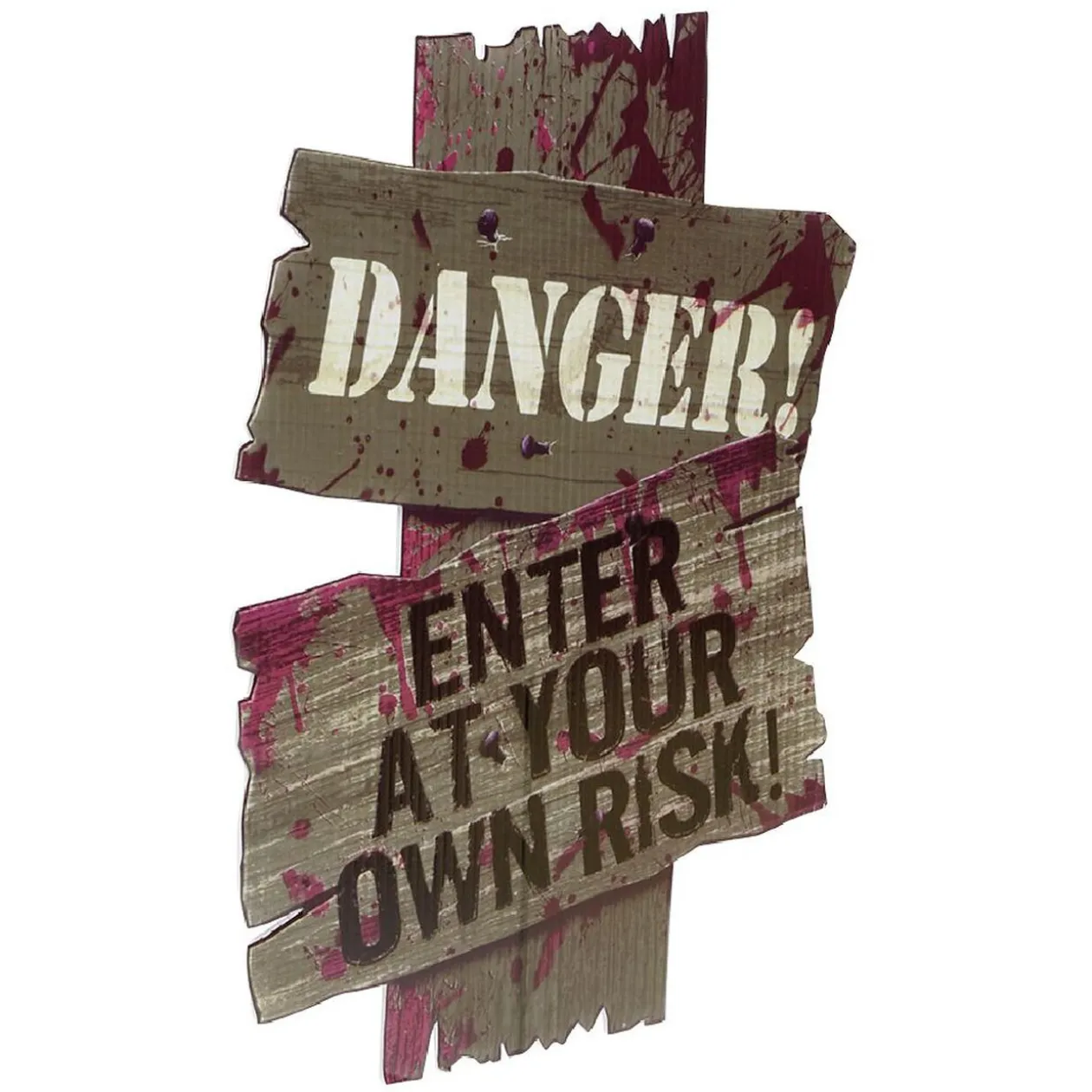 Pancarte Halloween à piquer x3