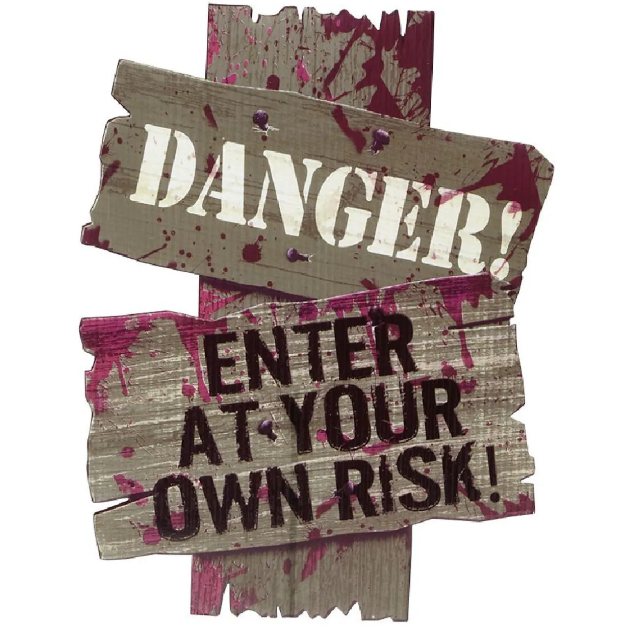 Pancarte Halloween à piquer x3