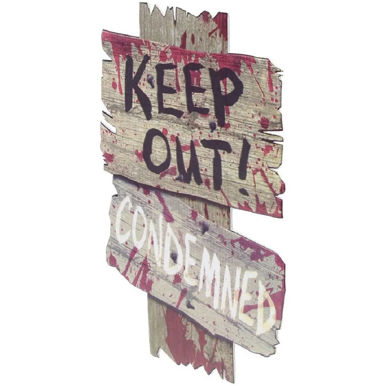 Pancarte Halloween à piquer x3