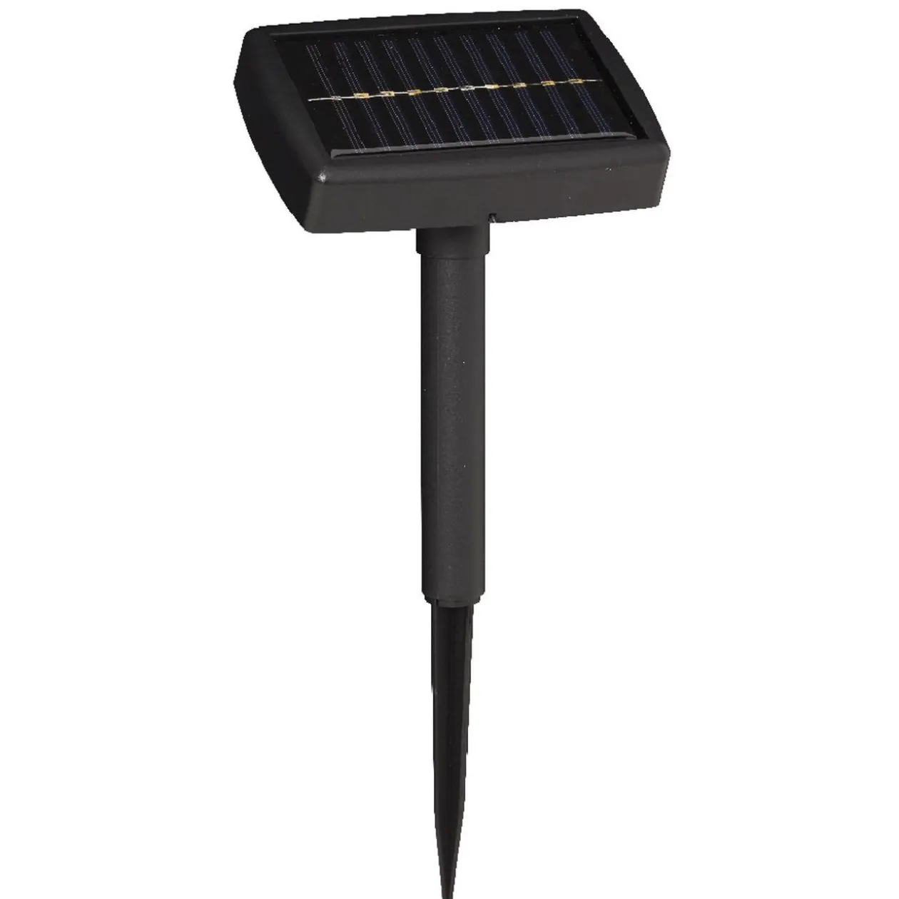 Pancarte lumineuse solaire 32 LED inscription thème Noël rouge blanc