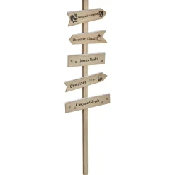 Pancarte Noël à planter