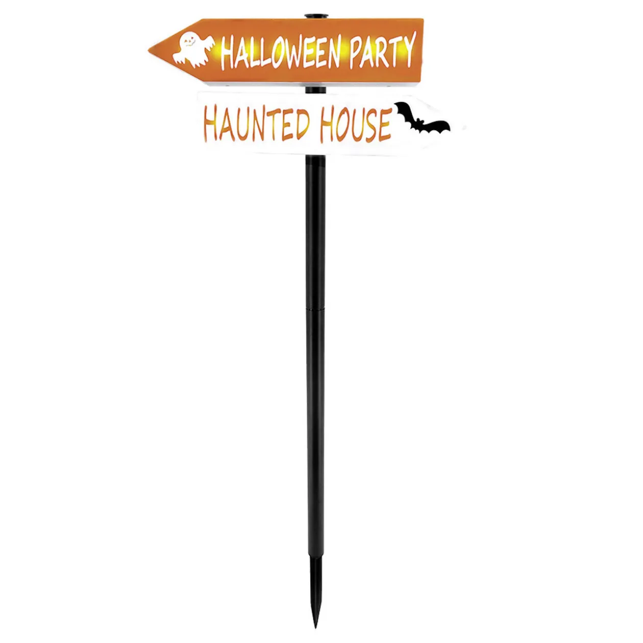 Pancarte solaire 16 LED Halloween